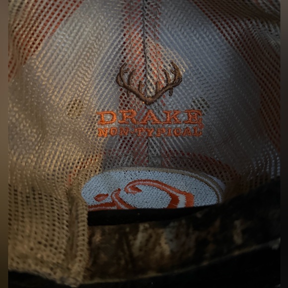 Drake Waterfowl Non-Typical Mesh-Back Adjustable Camouflage Trucker’s Cap Hat T3 - Picture 6 of 8